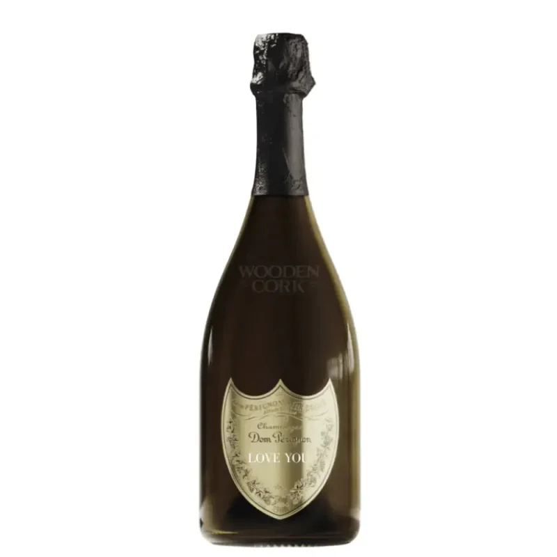 Dom Prignon Brut Champagne "LOVE YOU" Shield