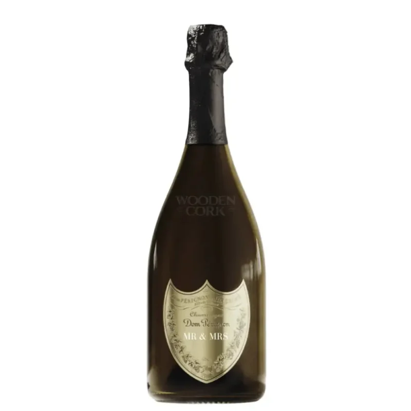 Dom Prignon Brut Champagne "MR & MRS" Shield