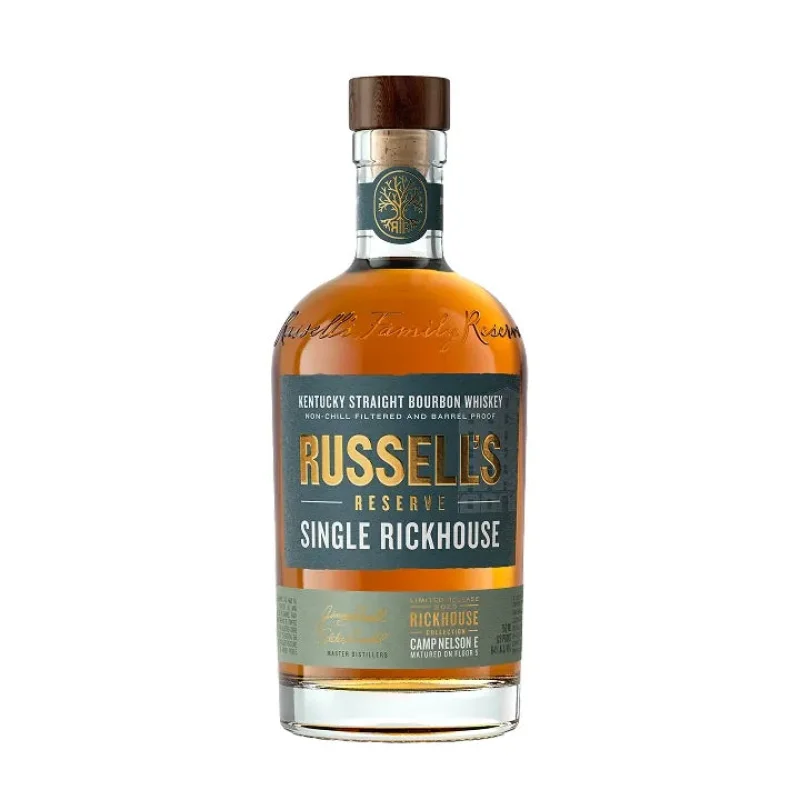 Russells Reserve Single Rickhouse 2025 Camp Nelson E Bourbon Whiskey