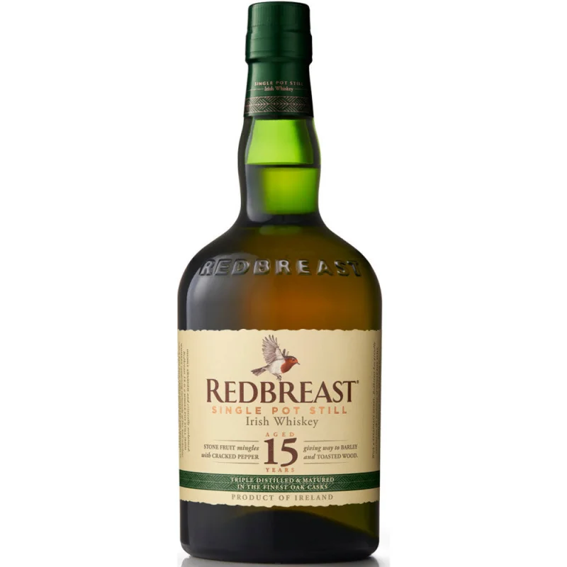 Redbreast 15 Year Old Irish Single Pot Still Whiskey
