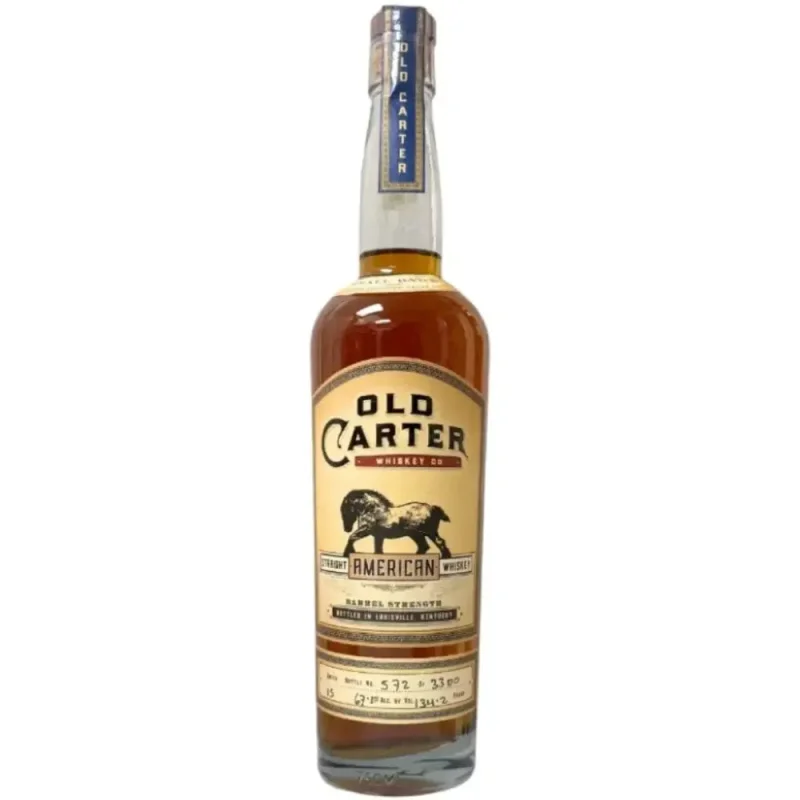 Old Carter Straight American Whiskey Small Batch 16 2025 Release