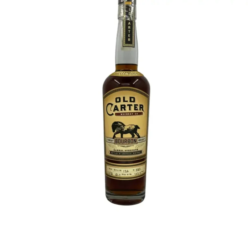 Old Carter Very Small Batch 1-CFB Bourbon Whiskey 123.4 Proof