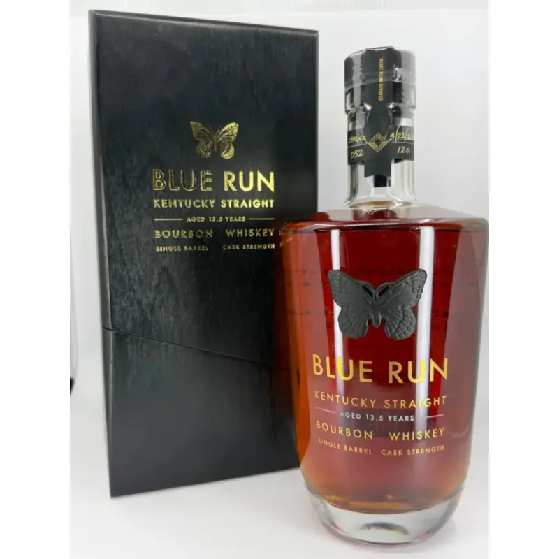 Blue Run 13.5 Year Old Single Barrel Cask Strength  Kentucky Straight Bourbon Whiskey Barrel #9