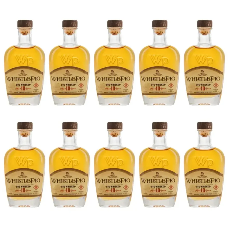WhistlePig 10 Year Rye 50ml 10 Pack