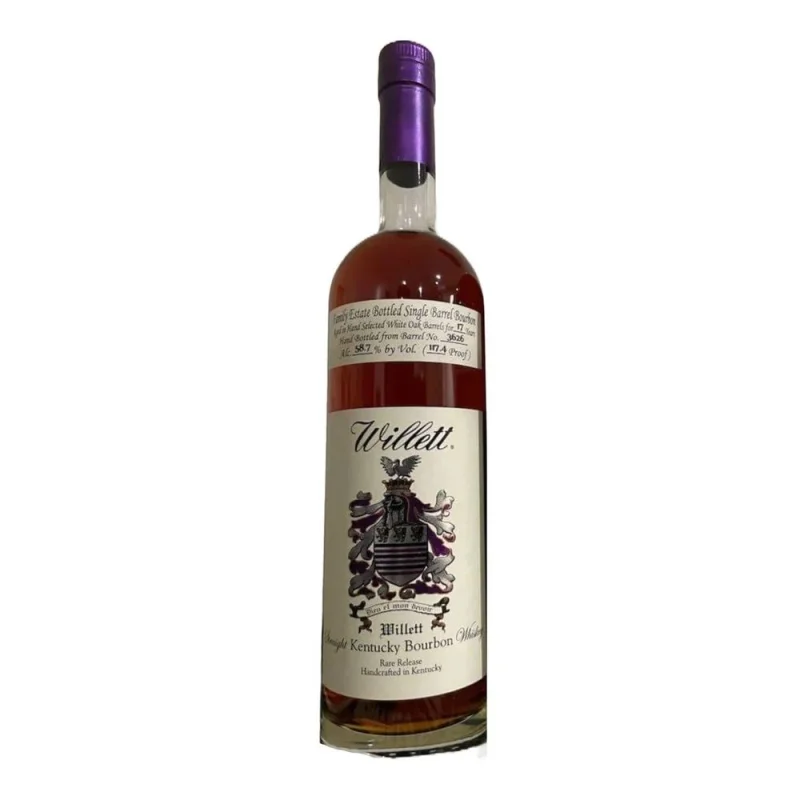 Willett Family Estate Single Barrel Bourbon 17 Year Old #3626 117.4 Proof