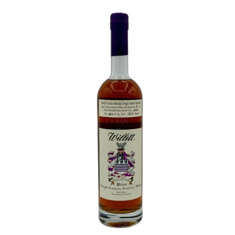Willett Family Estate Single Barrel Bourbon 8 Year Old #5889 130.8 Proof