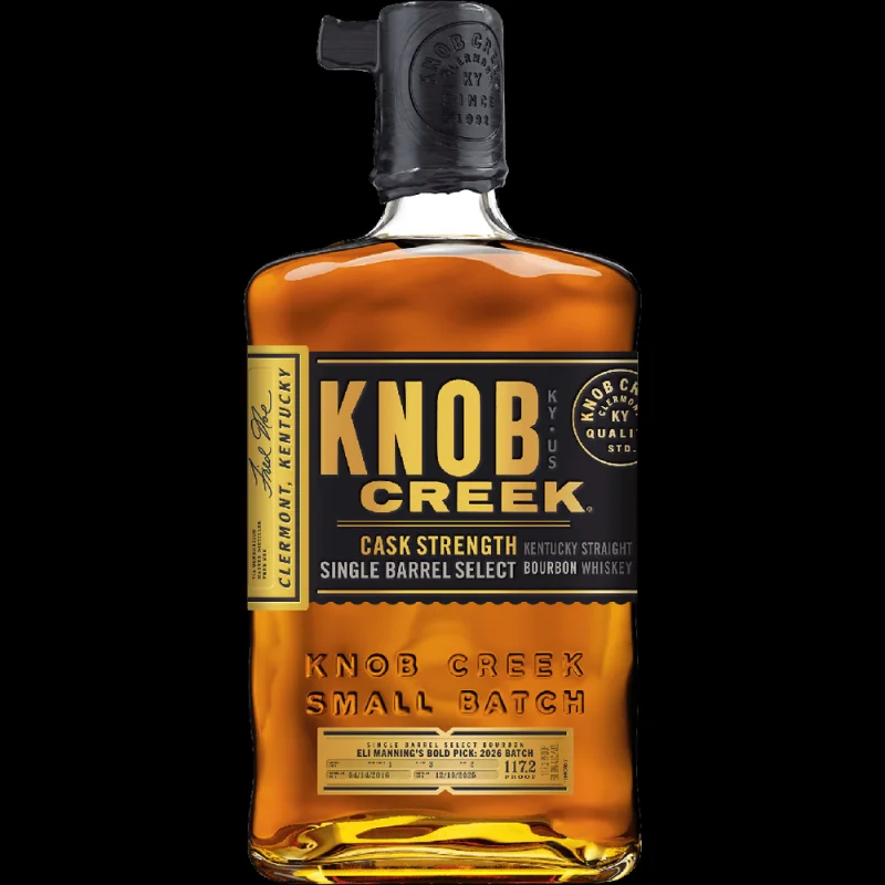Knob Creek X Eli Manning 2026 Bold Pick Bourbon