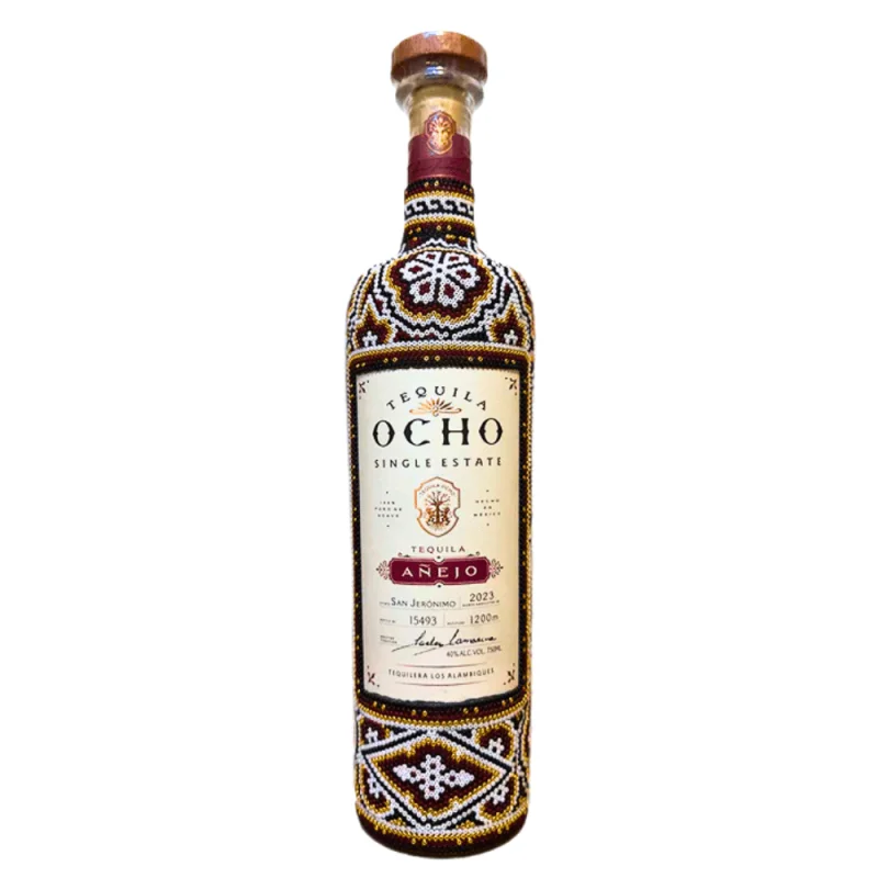 Tequila Ocho Aejo Huichol Art Edition 750ml